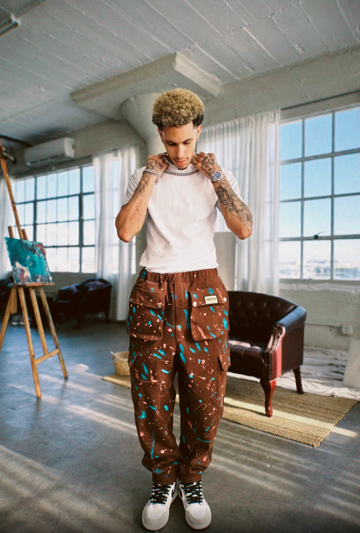 Artist's Cargo Sweatpants