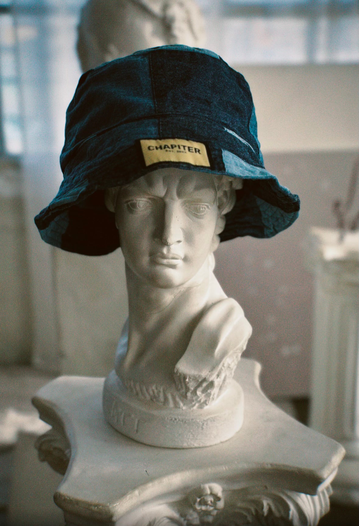 Denim Patches Bucket Hat