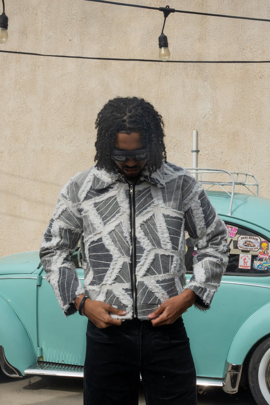 Mixed Upholstery Jacket
