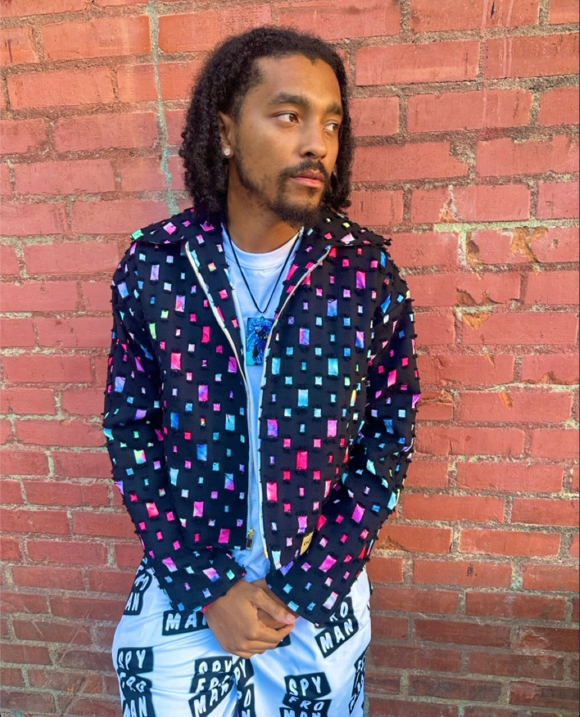 Black Mosaic Jacket