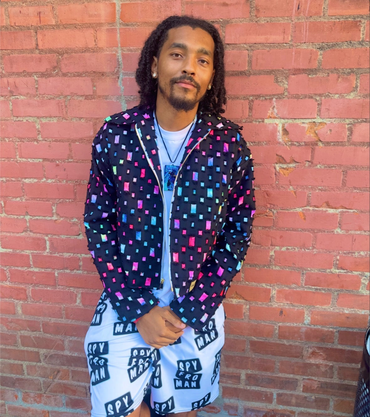 Black Mosaic Jacket